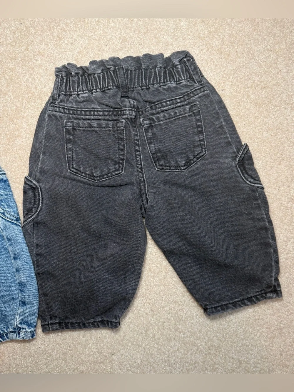 babyGap Baby Girl Paperbag Horseshoe Barrel Jeans Bundle Set Hearts 6-12M